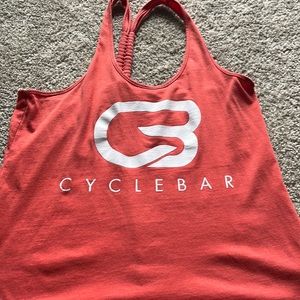 Cyclebar tank with braided back